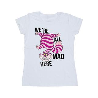 Disney  Tshirt ALICE IN WONDERLAND ALL MAD HERE 