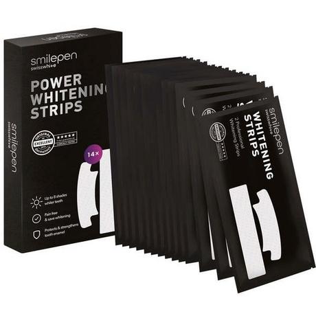 Smilepen  Power Whitening Puder & Strips Bundle 