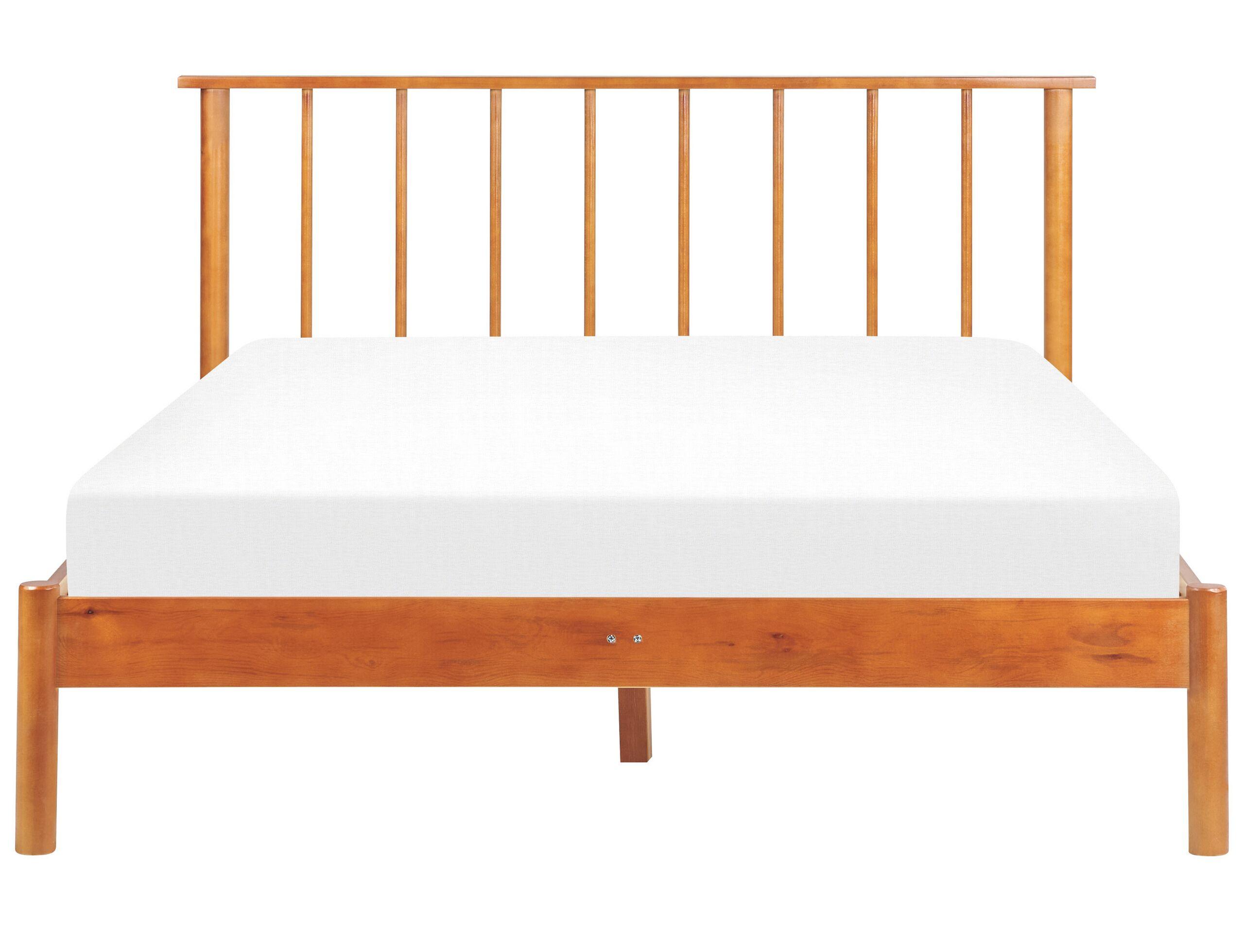 Beliani Letto con rete a doghe en Legno di pino Scandinavo BARRET  