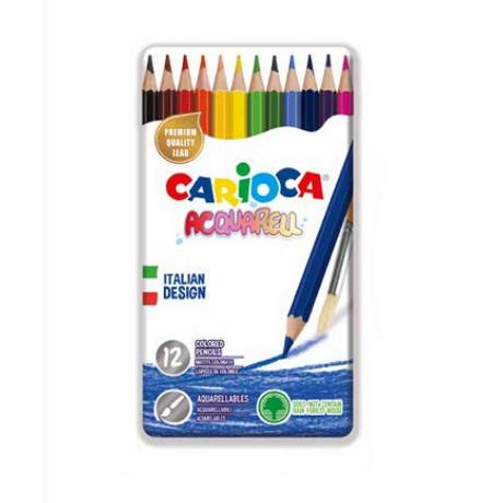 CARIOCA  Carioca 42859 Buntstift Schwarz, Blau, Braun, Grün, Hellgrün, Orange, Pink, Violett, Rot, Gelb 12 Stück(e) 
