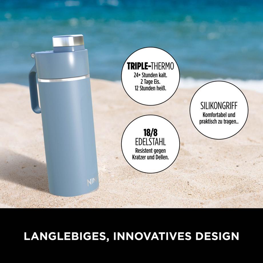 Ninja DW1801EUUKBL Thirsti Reiseflasche  