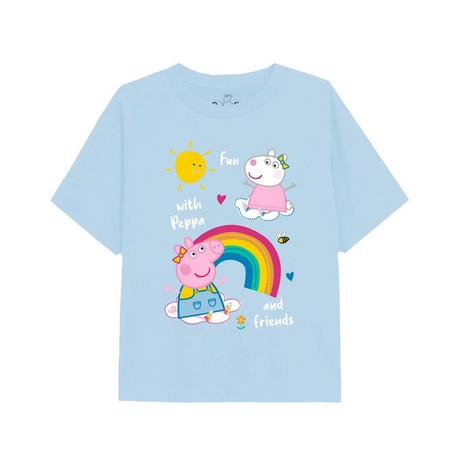 Peppa Pig  Tshirt RAINBOWS & FRIENDS 