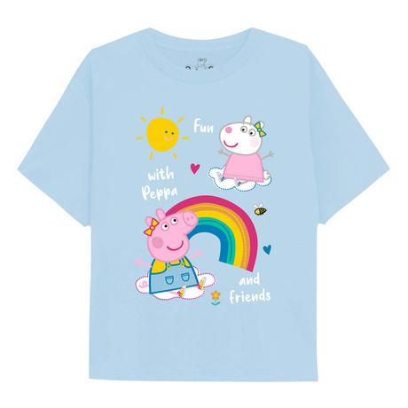 Peppa Pig  Rainbows & Friends TShirt  Langärmlig 
