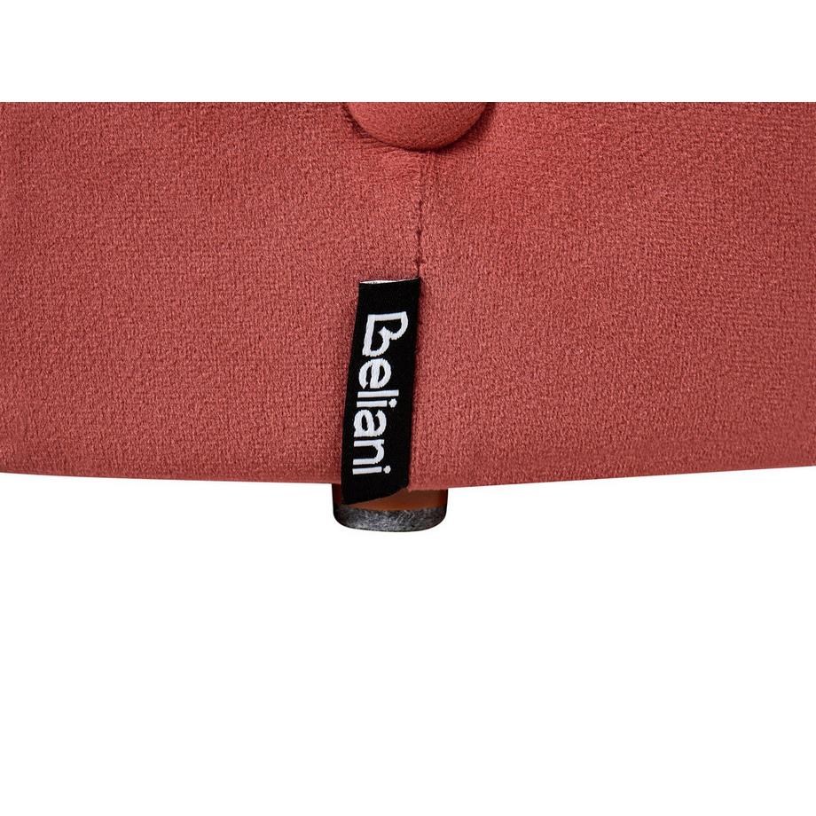 Beliani Pouf aus Samtstoff Glamourös COROLLA  