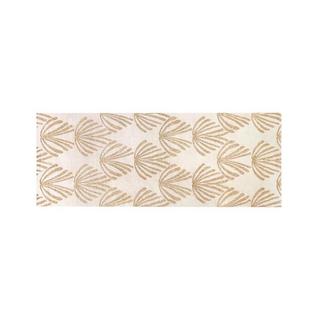 OZAIA Tapis de couloir art déco LYSA lurex doré  