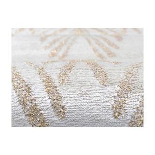 OZAIA Tapis de couloir art déco LYSA lurex doré  