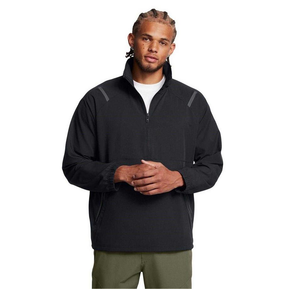 UNDER ARMOUR Hoch Geschnittener Leistungsanorak mit Raglanärmeln  