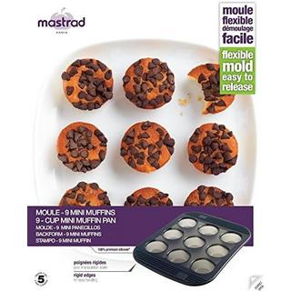 mastrad  Moule à muffins en silicone 9 pièces 