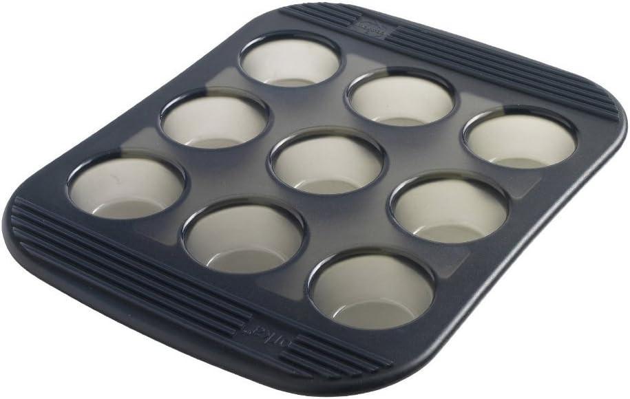 mastrad  Moule à muffins en silicone 9 pièces 