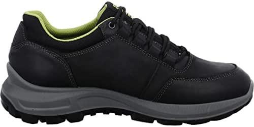 Image of Mauro - Leder Sneaker Herren Schwarz 46