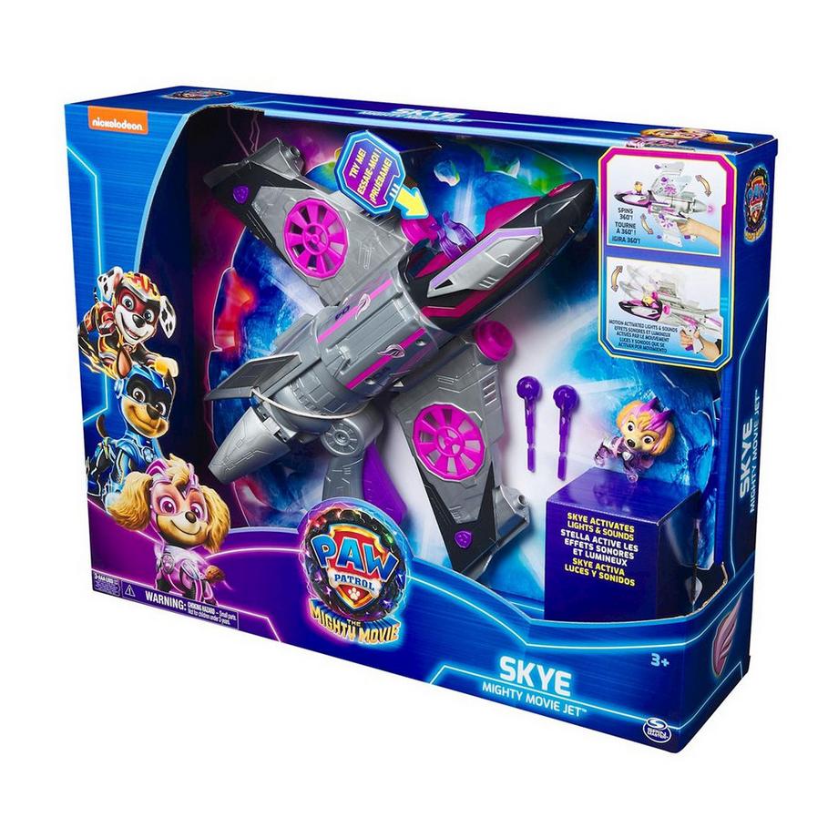Spin Master  Paw Patrol Mighty Movie DX Fahrzeug Skye 