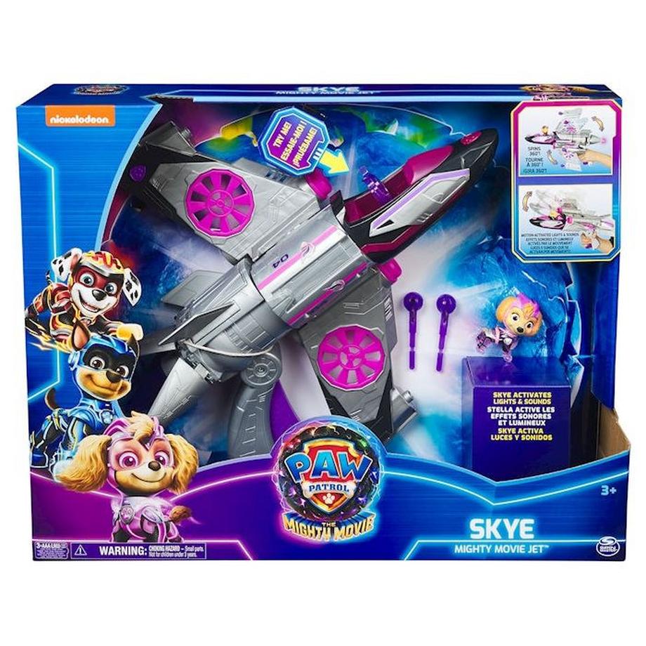 Spin Master  Paw Patrol Mighty Movie DX Fahrzeug Skye 