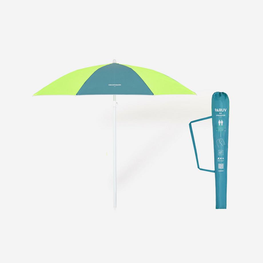 Parasol de plage protection UV 50+ 2 personnes