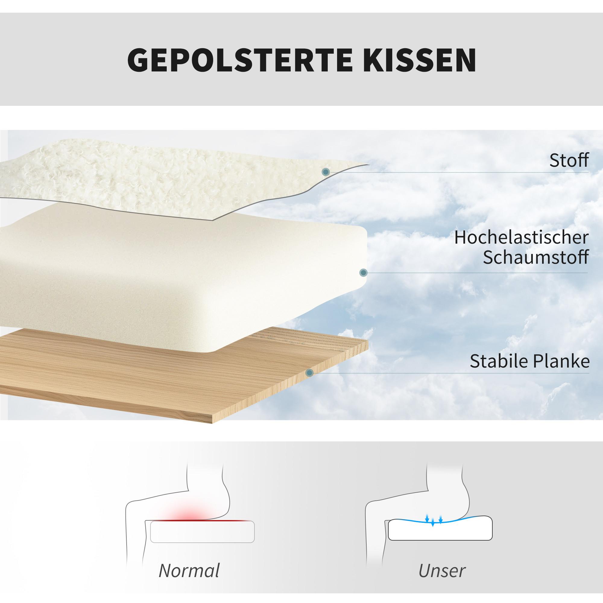 HOMCOM Schreibtischstuhl  