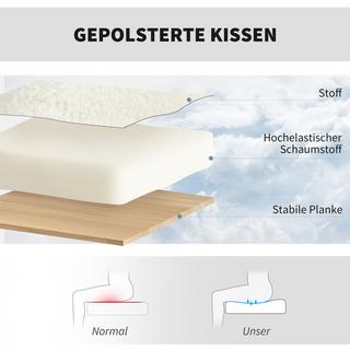 HOMCOM Schreibtischstuhl  