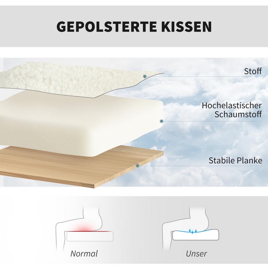 HOMCOM Schreibtischstuhl  