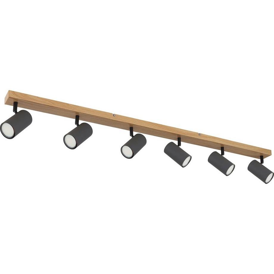 mutoni Spot Robby métal graphite foncé 6xGU10  