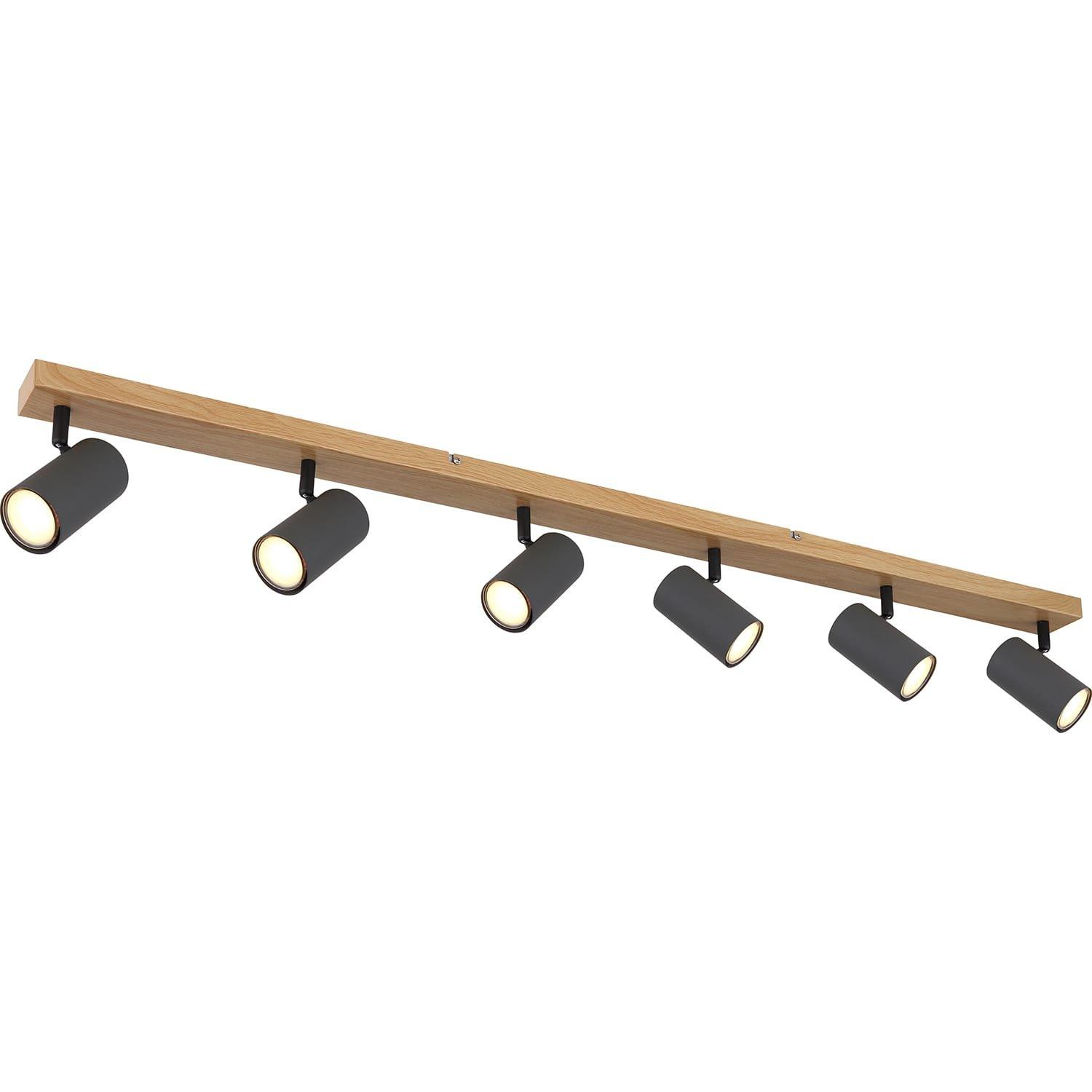 Image of Strahler Robby Metall Graphit dunkel 6xGU10 Strahler Robby Metall Graphit dunkel 6xGU10