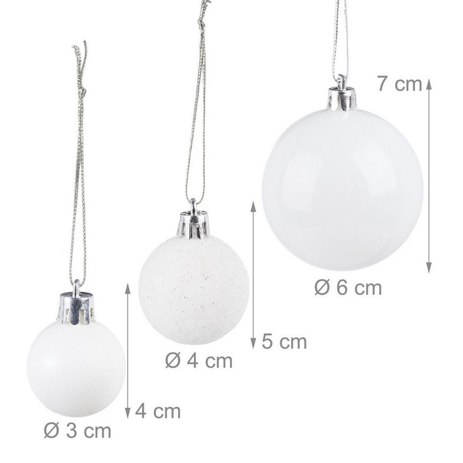 Northix Ensemble de boules de Noël  