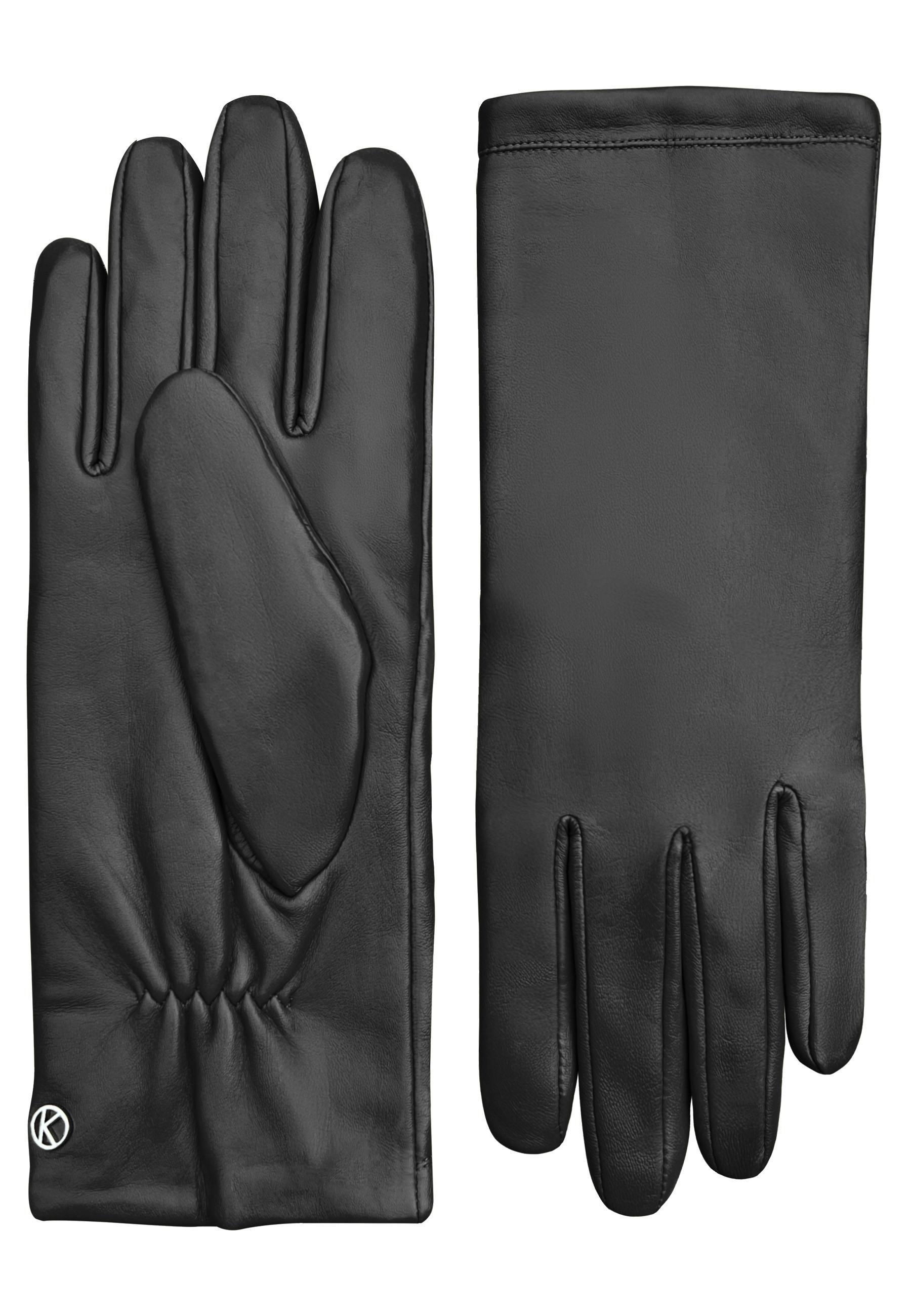 KESSLER  Gants extra longs "Keira" en cuir d'agneau premium avec fonction tactile 