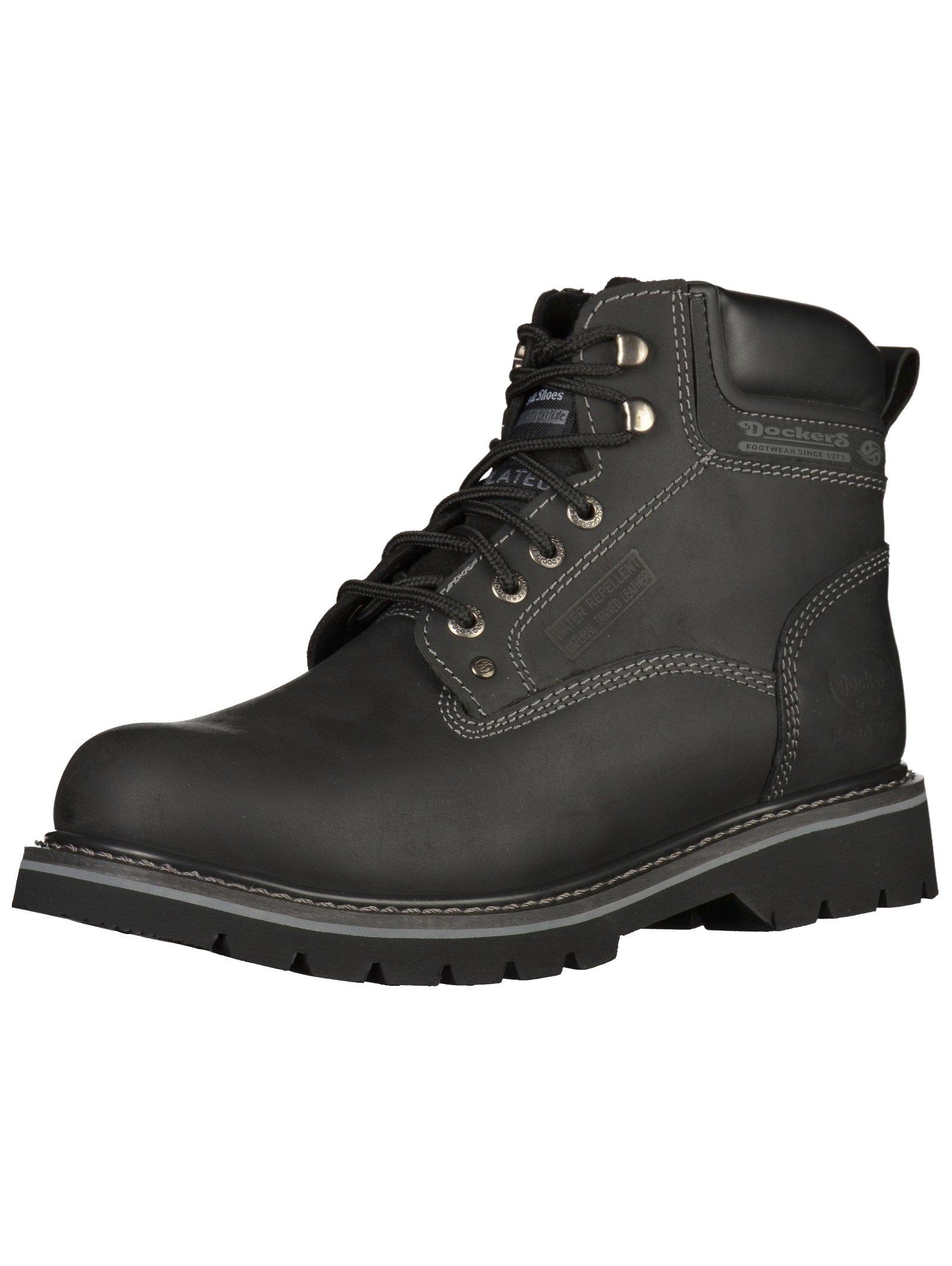 Image of Stiefelette Herren Schwarz 45