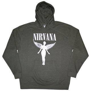 Nirvana Angelic Felpa con Cappuccio Pullover  