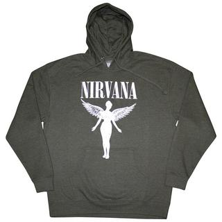Nirvana Angelic Felpa con Cappuccio Pullover  