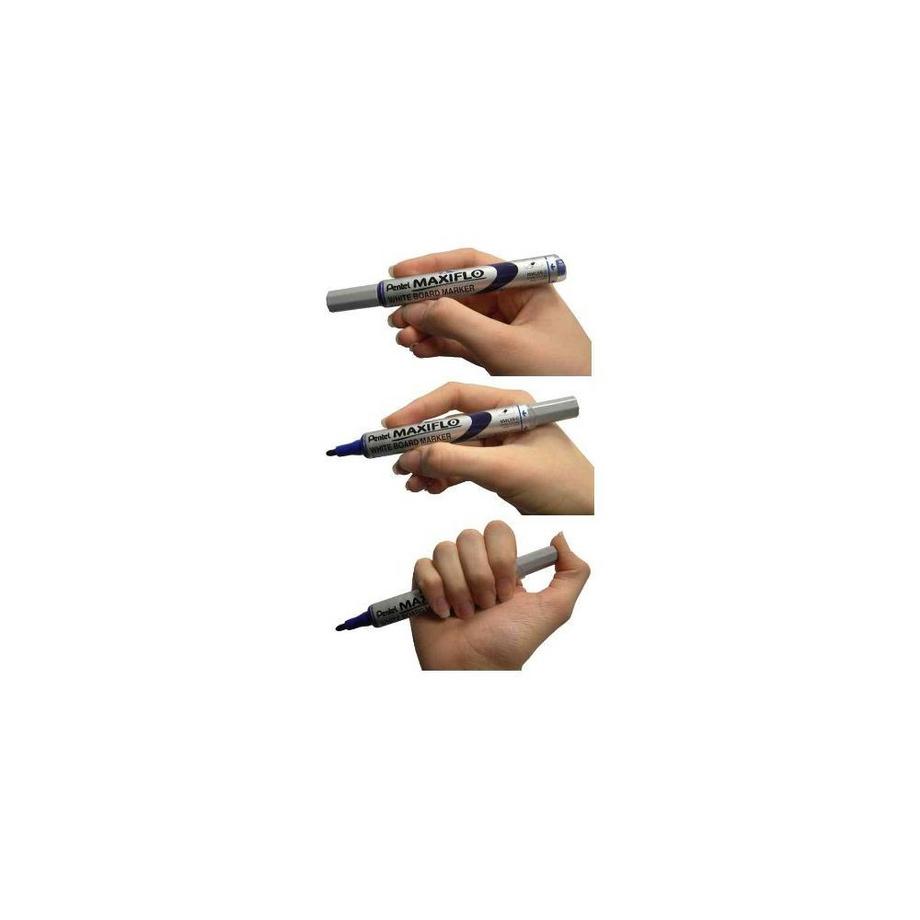 Pentel Pentel MWL5M-BO evidenziatore 12 pz Tipo di punta Rosso  