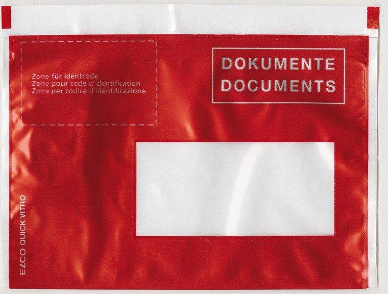 Image of ELCO Dokumentent. Quick Vitro C6 29003.80 rot 250 Stück ELCO Dokumentent. Quick Vitro C6 29003.80 rot 250 Stück