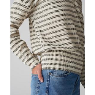 OPUS  Sweater Gieka stripe O-Form 