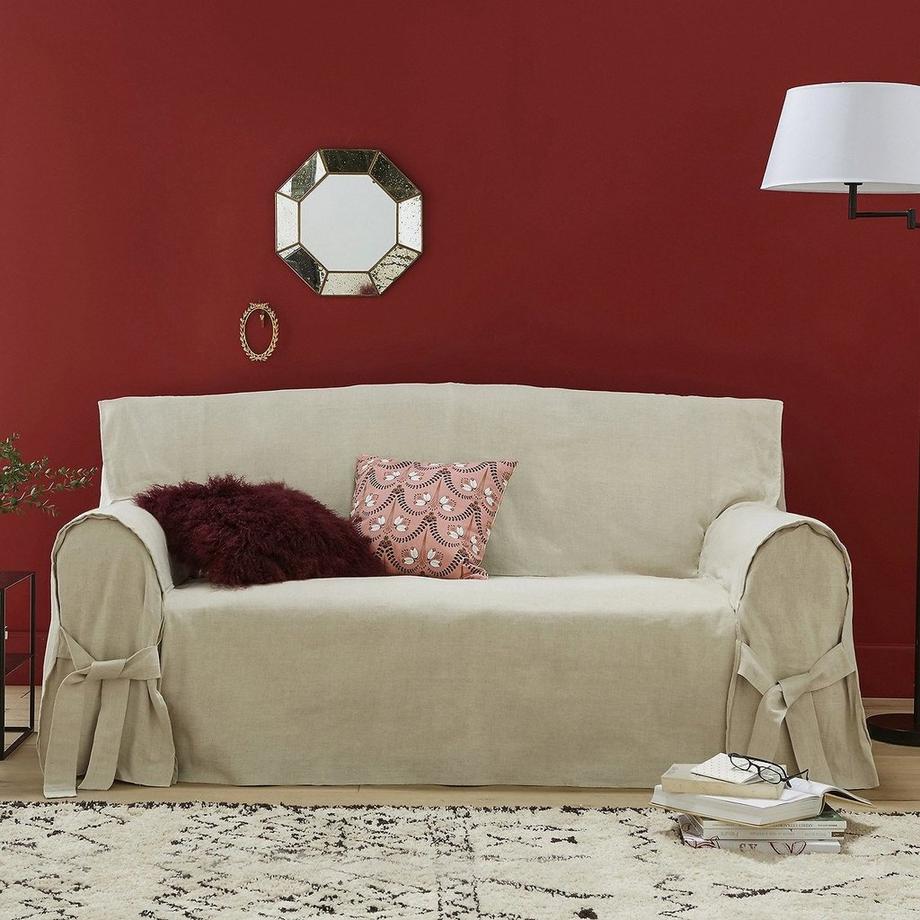 La Redoute Intérieurs  Galette de chaise métis lin/coton JIMI 