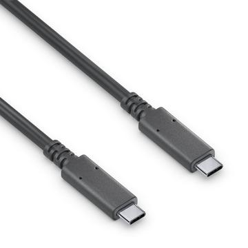 PI6000-030 câble USB 3 m USB 3.2 Gen 1 (3.1 Gen 1) USB C Noir