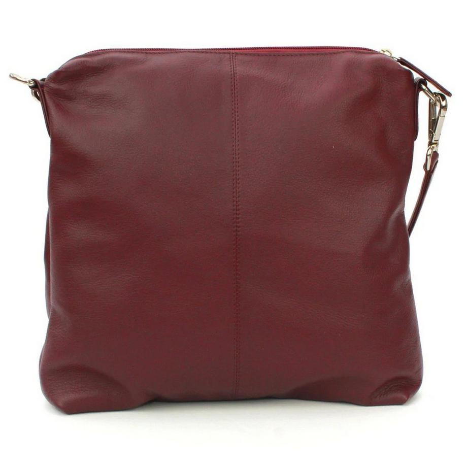 Eastern Counties Leather Leona Sac à main en cuir ruché  