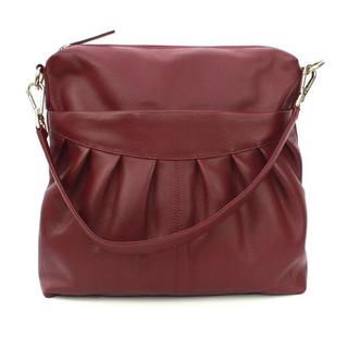 Eastern Counties Leather Leona Geraffte Leder Handtasche  
