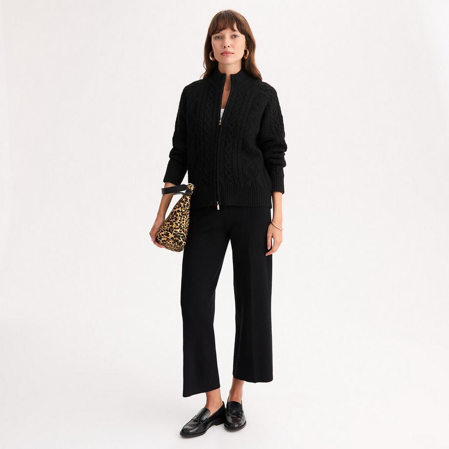 La Redoute Collections Cardigan zippé  