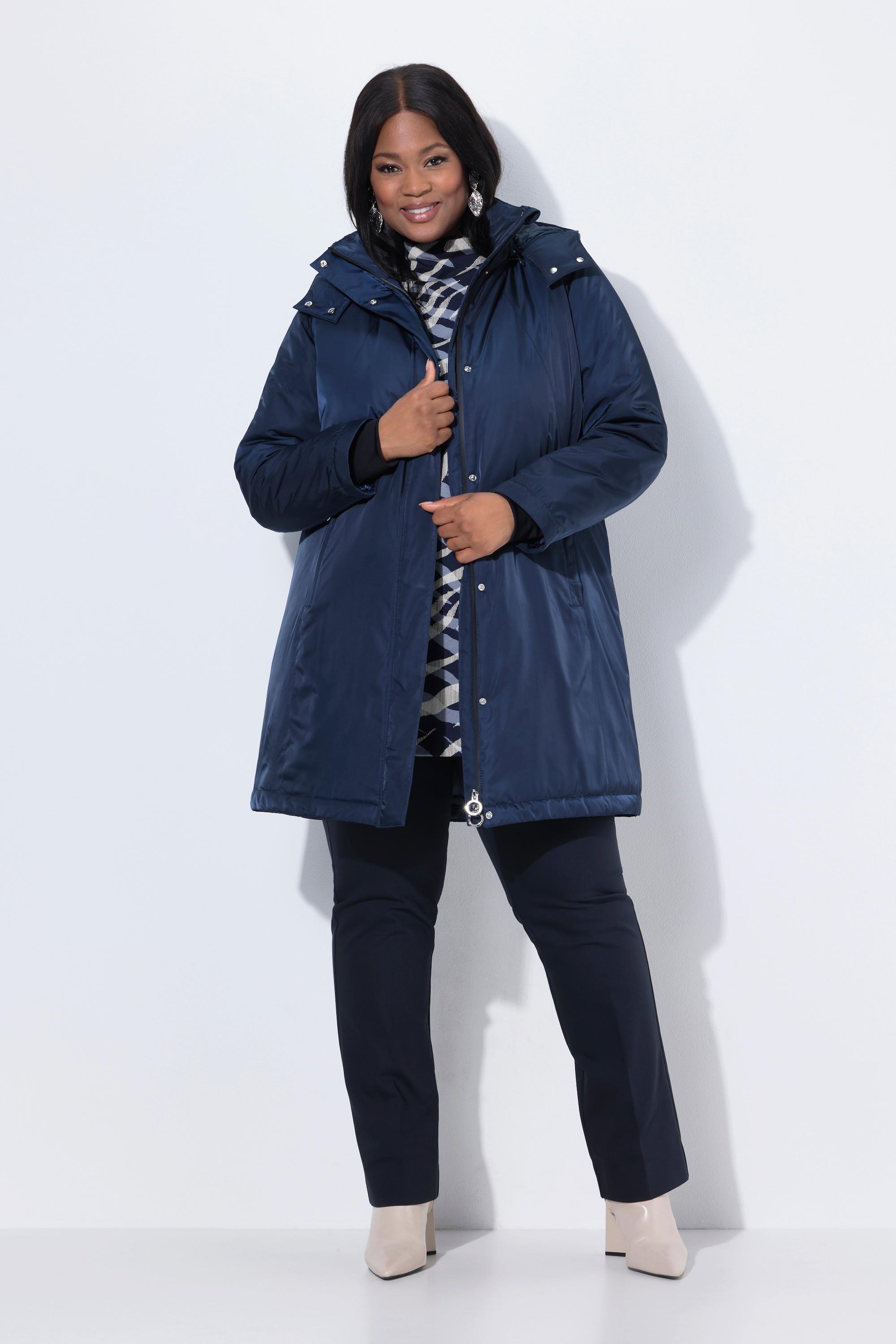 Ulla Popken HYPRAR Sympatex Veste imperméable avec poches zippées Capuche  