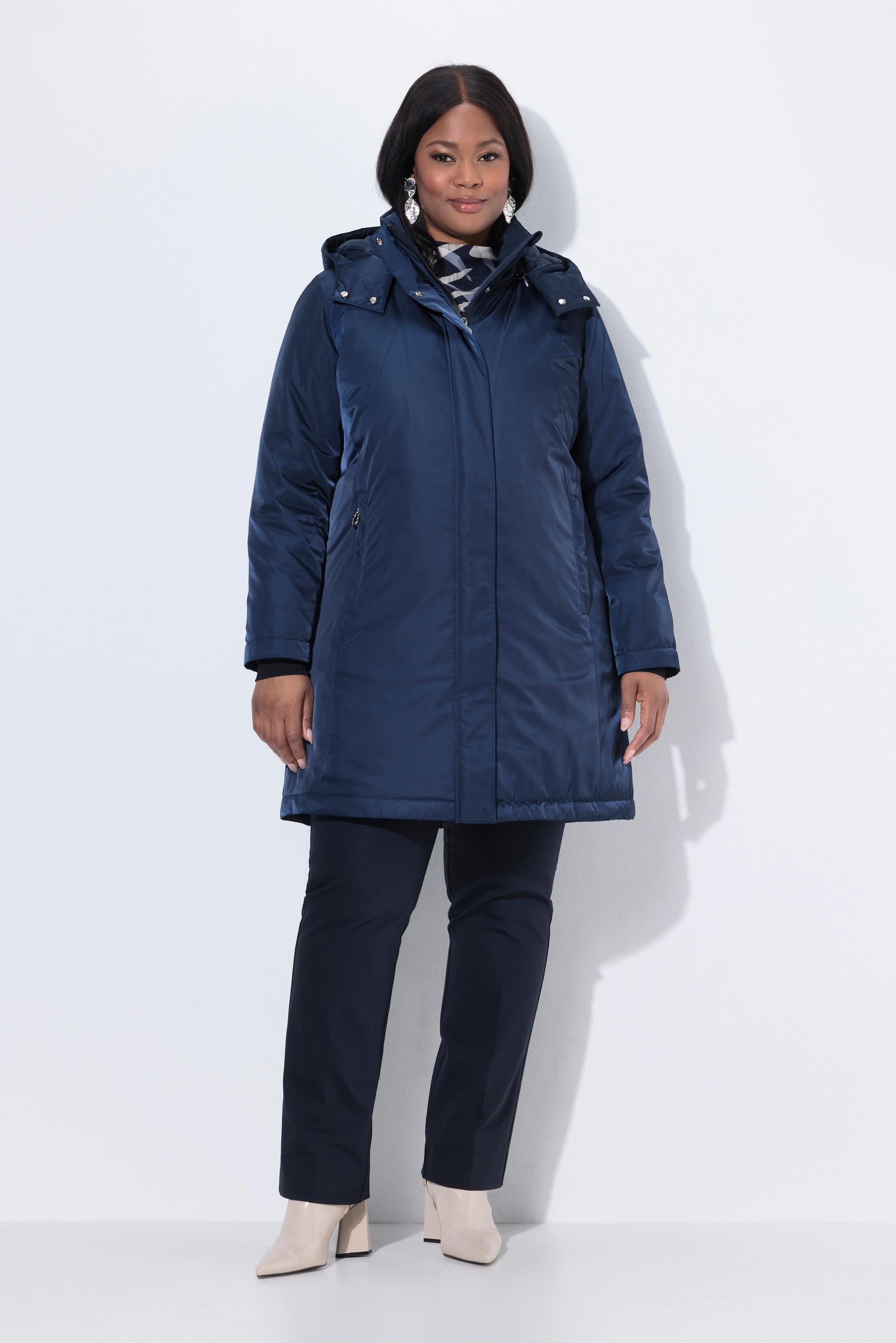 Ulla Popken HYPRAR Sympatex Veste imperméable avec poches zippées Capuche  