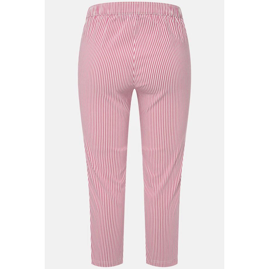 Ulla Popken Sienna Pantaloni Bengaline 7/8 fantasia taglio aderente  