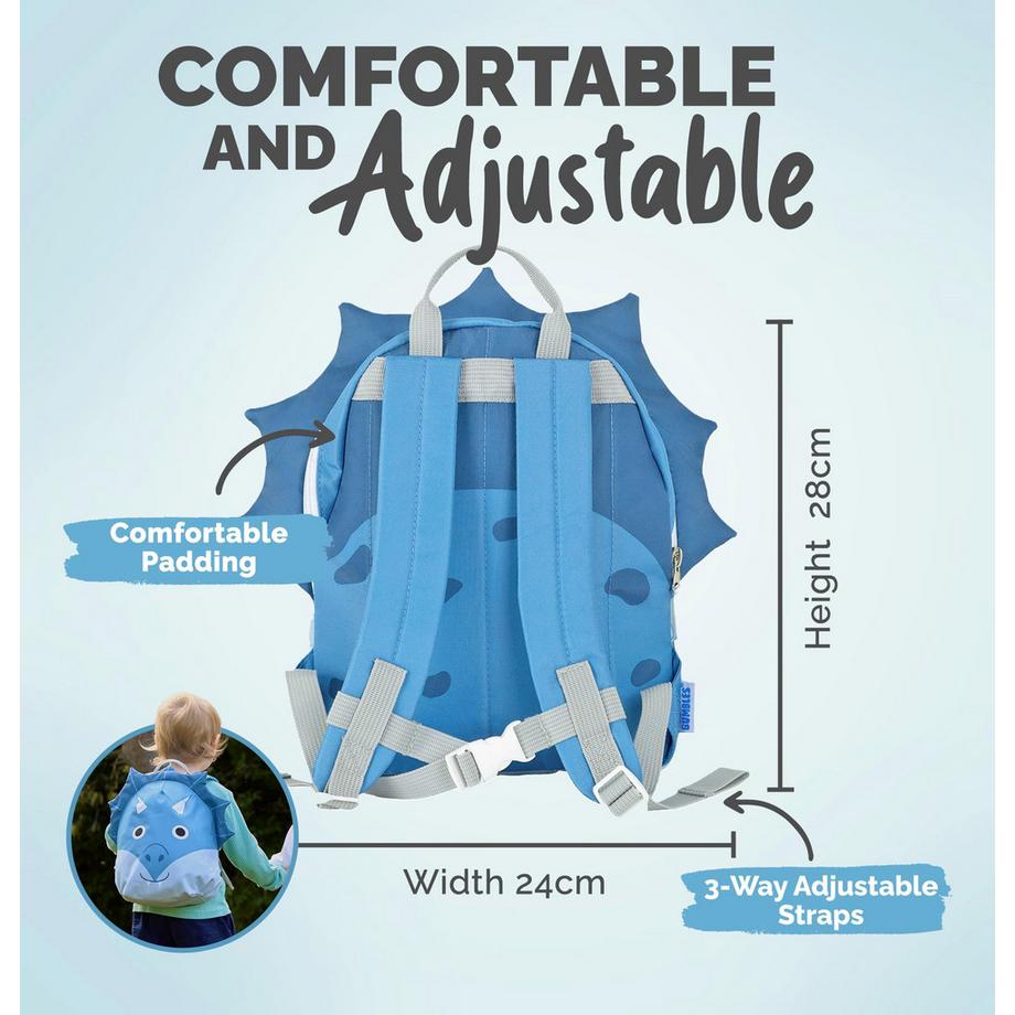 Only-bags.store  Kinderrucksack mit Brustgurt Kindergartenrucksack 