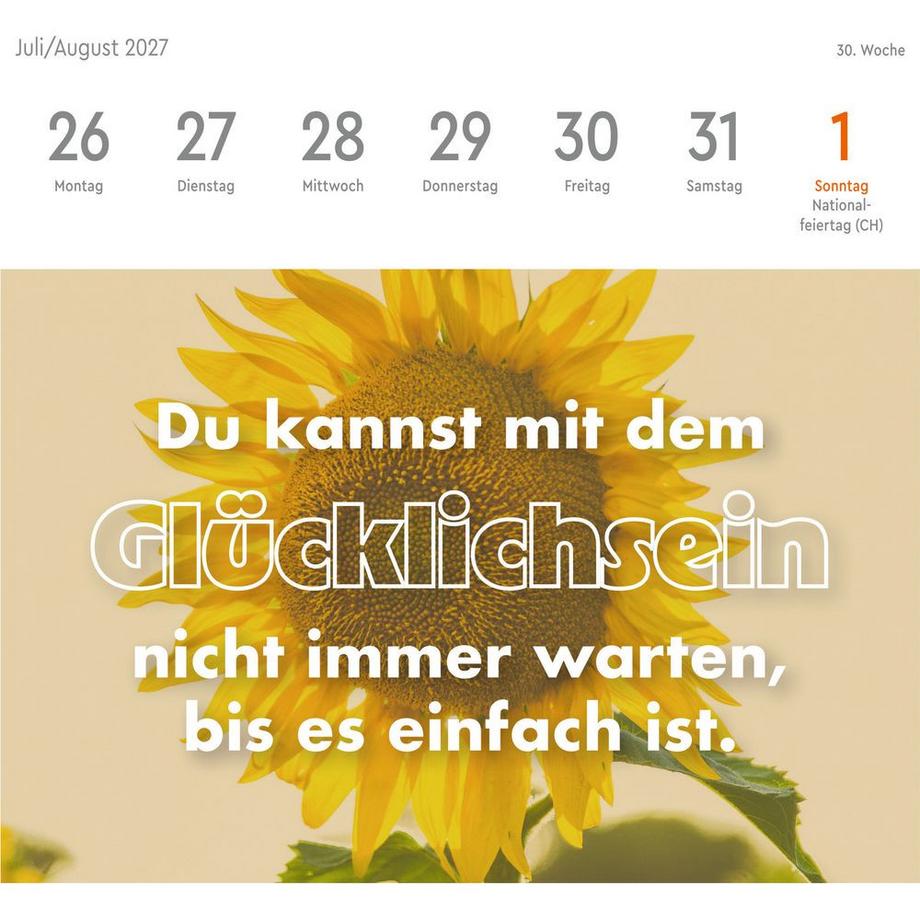 Heye Postkartenkalender Statements  