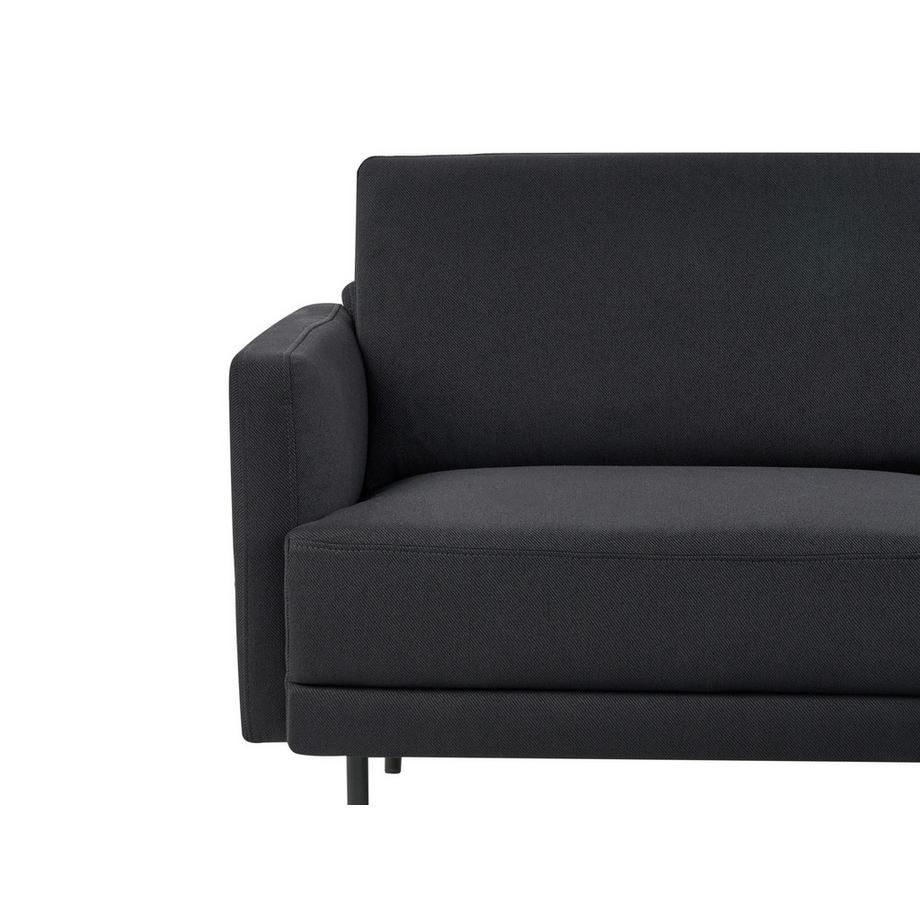 Beliani Linksseitiges Ecksofa aus Stoff Modern BREDA  