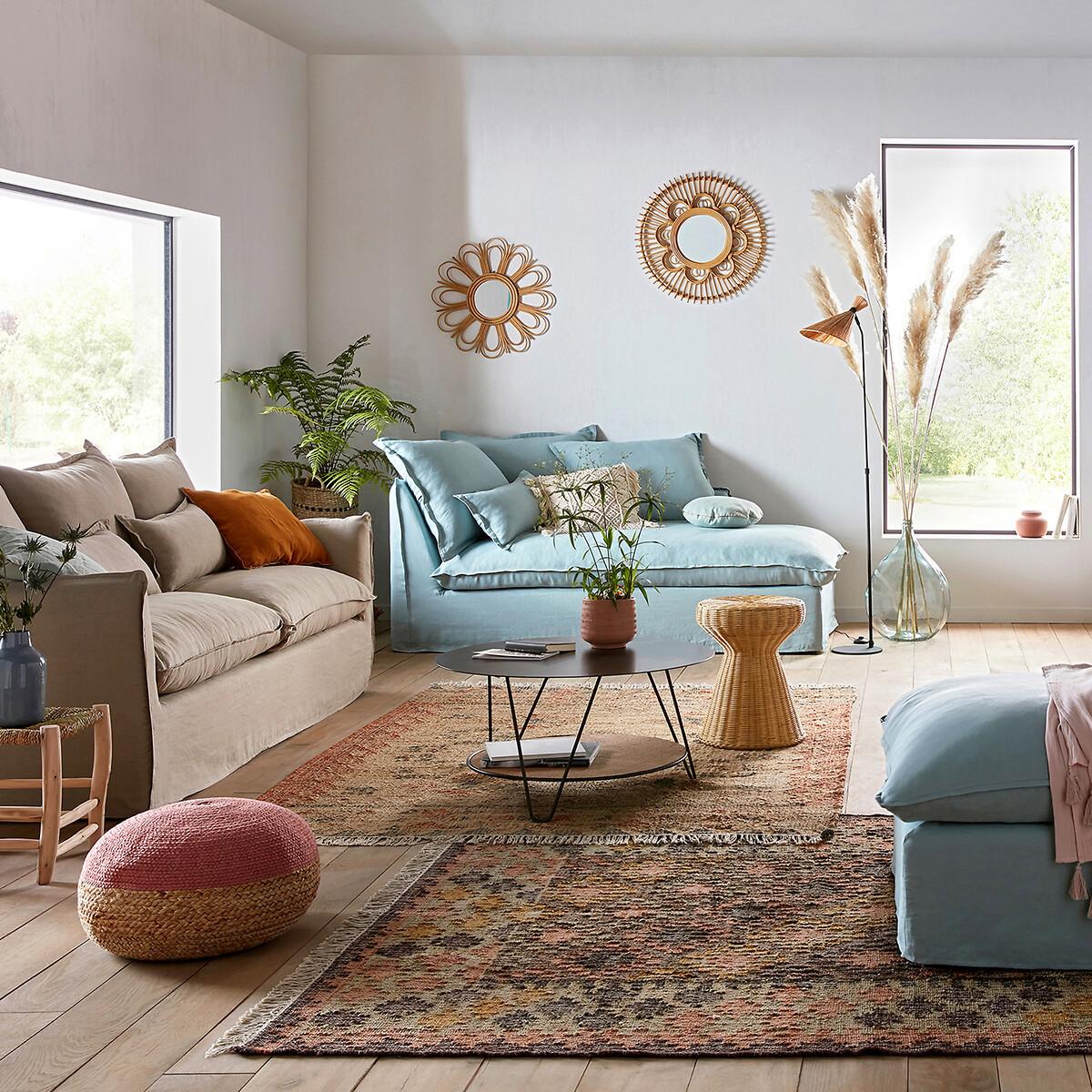 La Redoute Intérieurs Zweifarbiger Hocker Popayan  