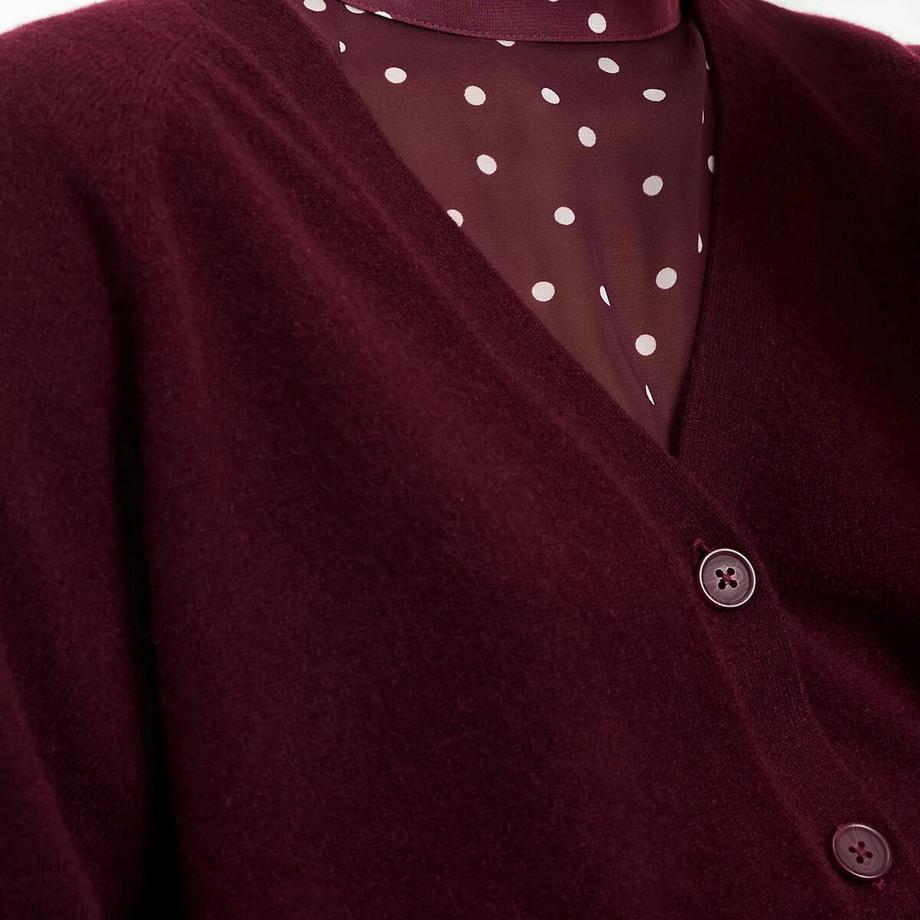 La Redoute Collections Gilet en fine maille cachemire  