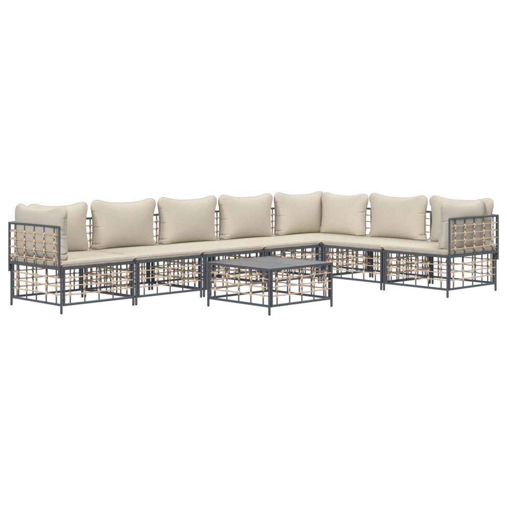 VidaXL Garten lounge set poly-rattan  