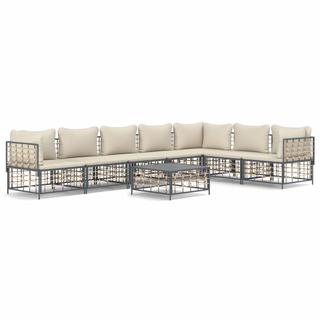 VidaXL Garten lounge set poly-rattan  