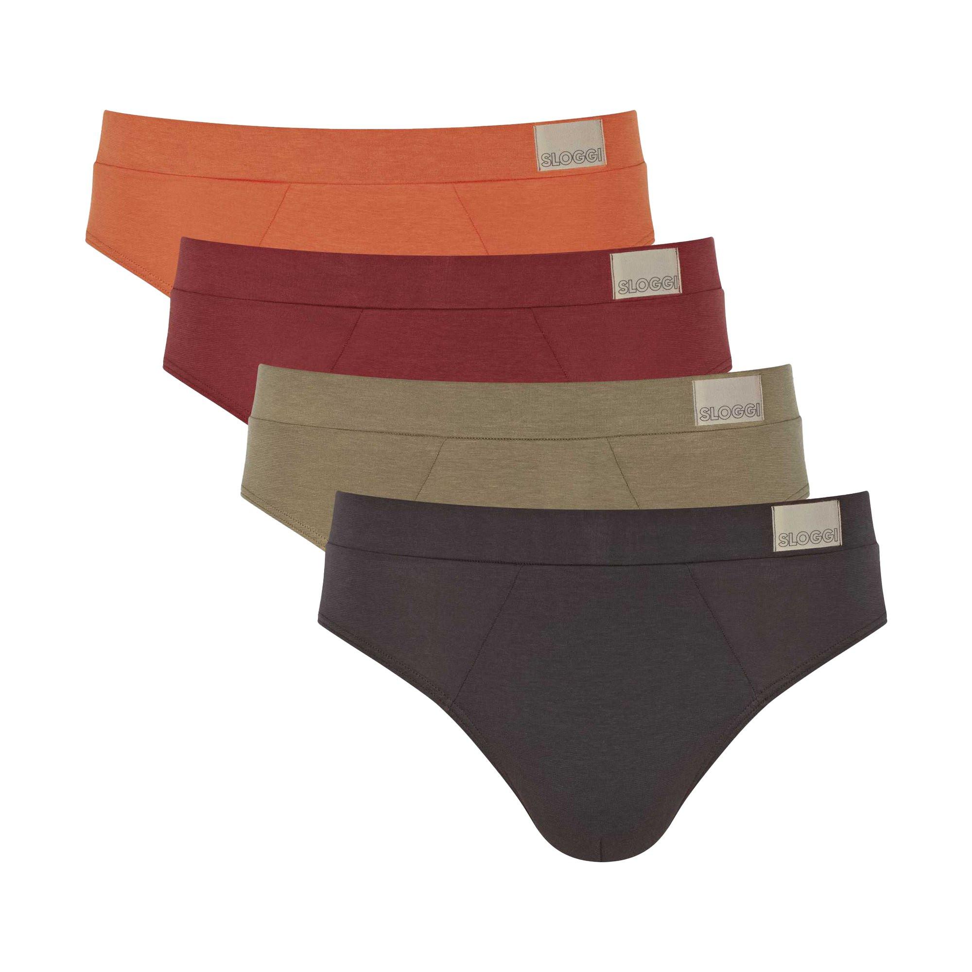 Image of Slip Figurbetont-go Natural Brief C4p Herren Multicolor L