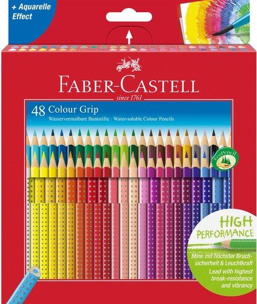 Faber-Castell FABER-CASTELL Farbstifte Colour Grip 112449 48er Kartonetui  