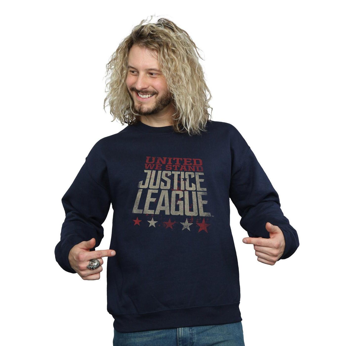 DC COMICS  Justice League United We Stand Sweatshirt 