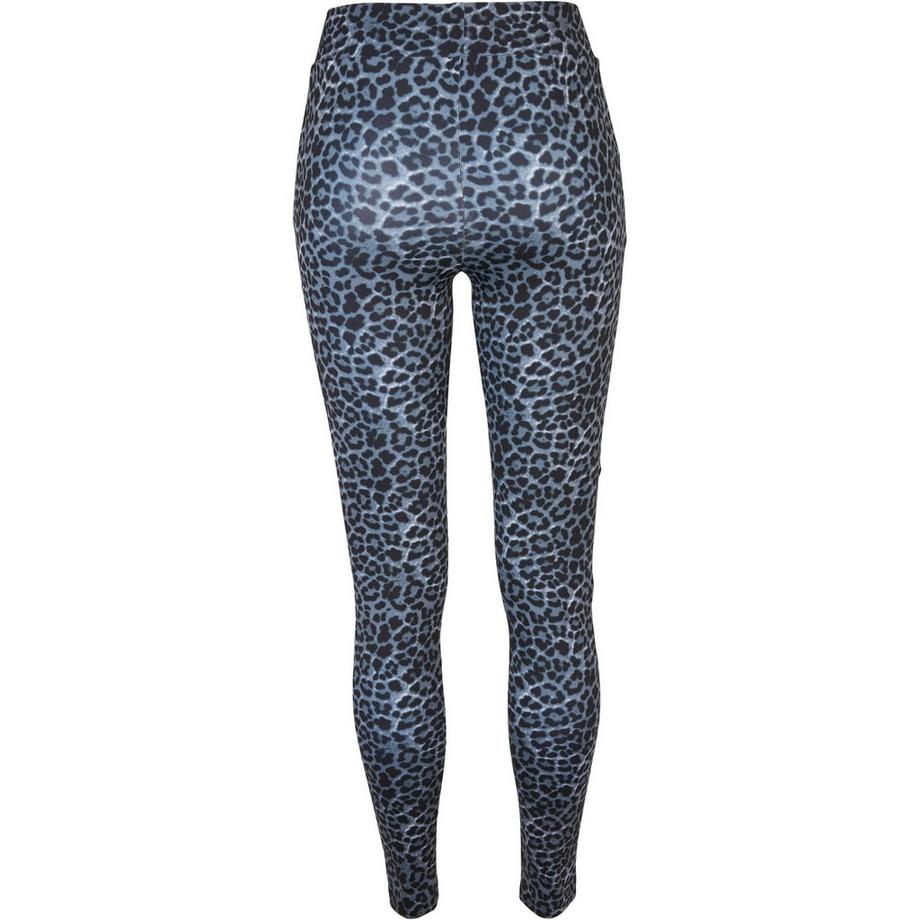 URBAN CLASSICS Tech AOP Leggings in maglia  