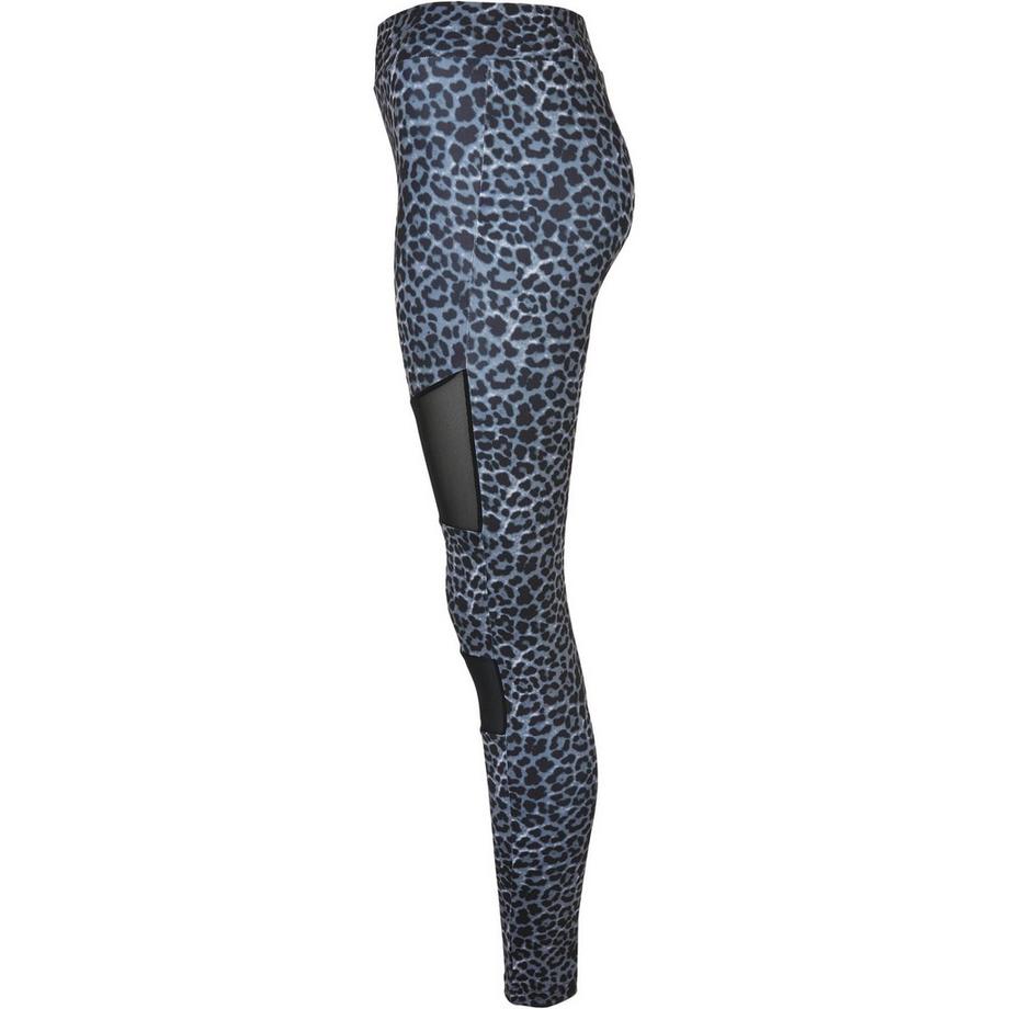 URBAN CLASSICS Tech AOP Leggings in maglia  